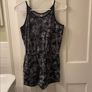 Black Tie Dye Romper